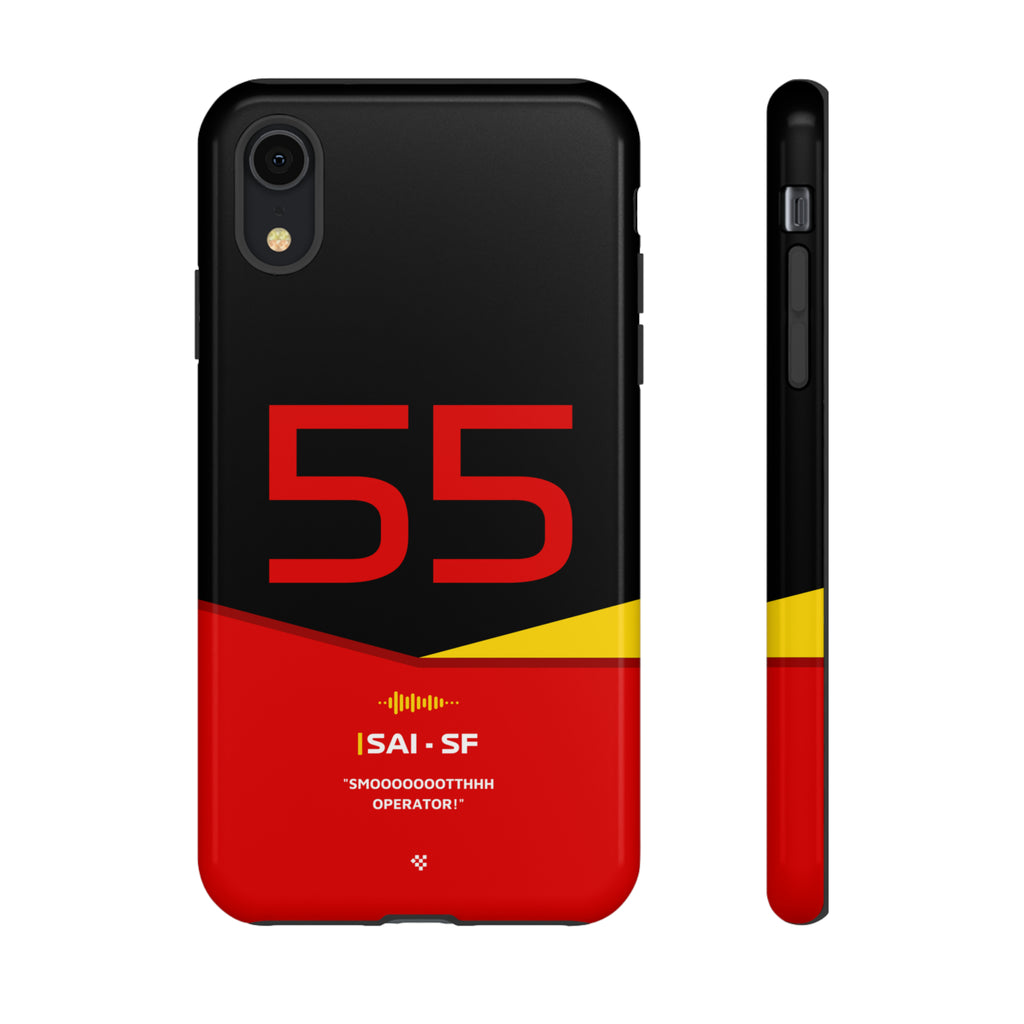 Carlos Sainz F1 Helmet Phone Case 2024 - NEVERLESS