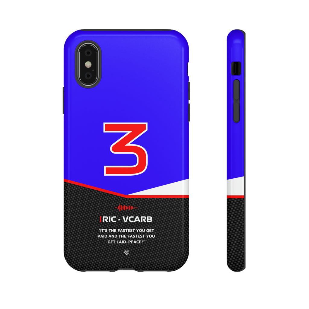Daniel Ricciardo F1 Car Phone Case 2024 - NEVERLESS