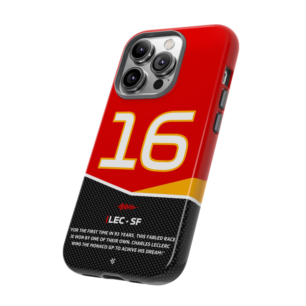 Charles Leclerc F1 Car Phone Case 2024