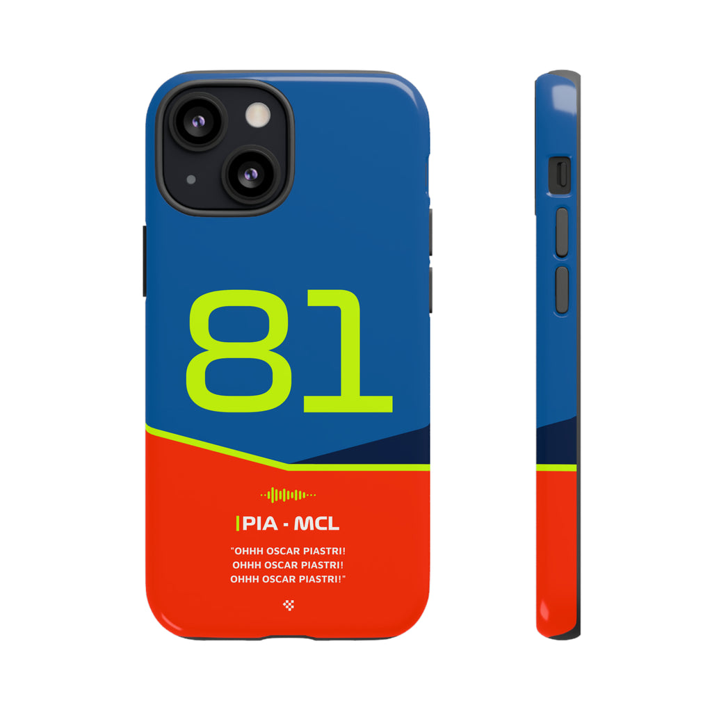 Oscar Piastri F1 Helmet Phone Case 2024 - NEVERLESS