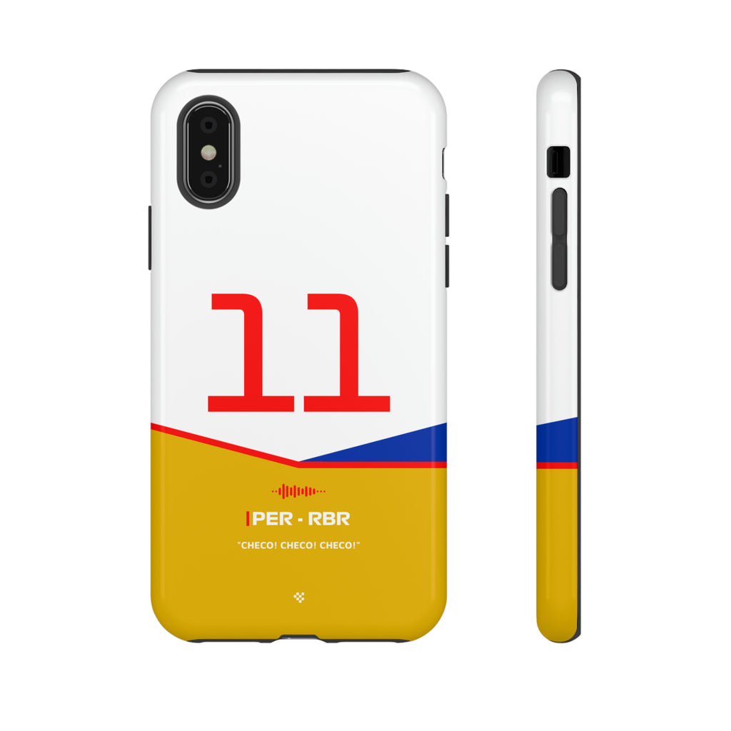 Sergio Perez F1 Helmet Phone Case 2024 - NEVERLESS