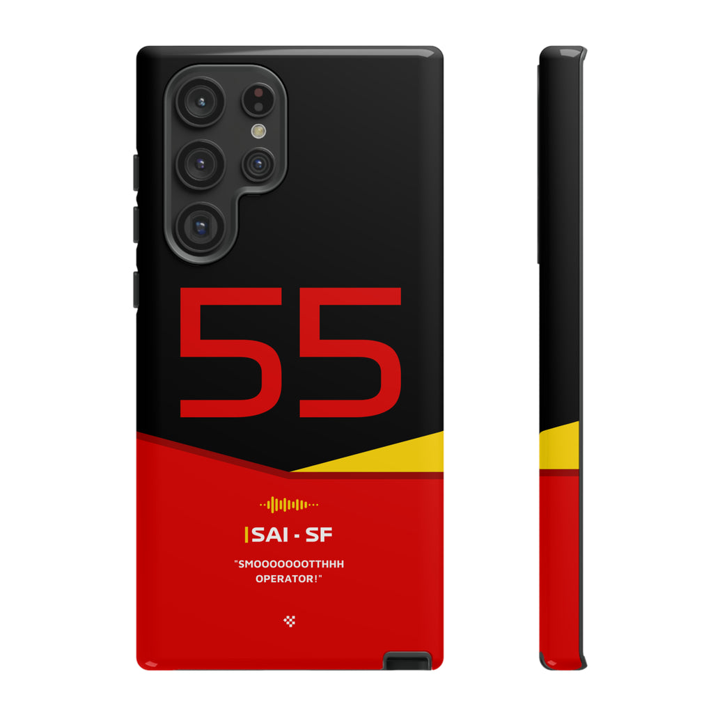 Carlos Sainz F1 Helmet Phone Case 2024 - NEVERLESS