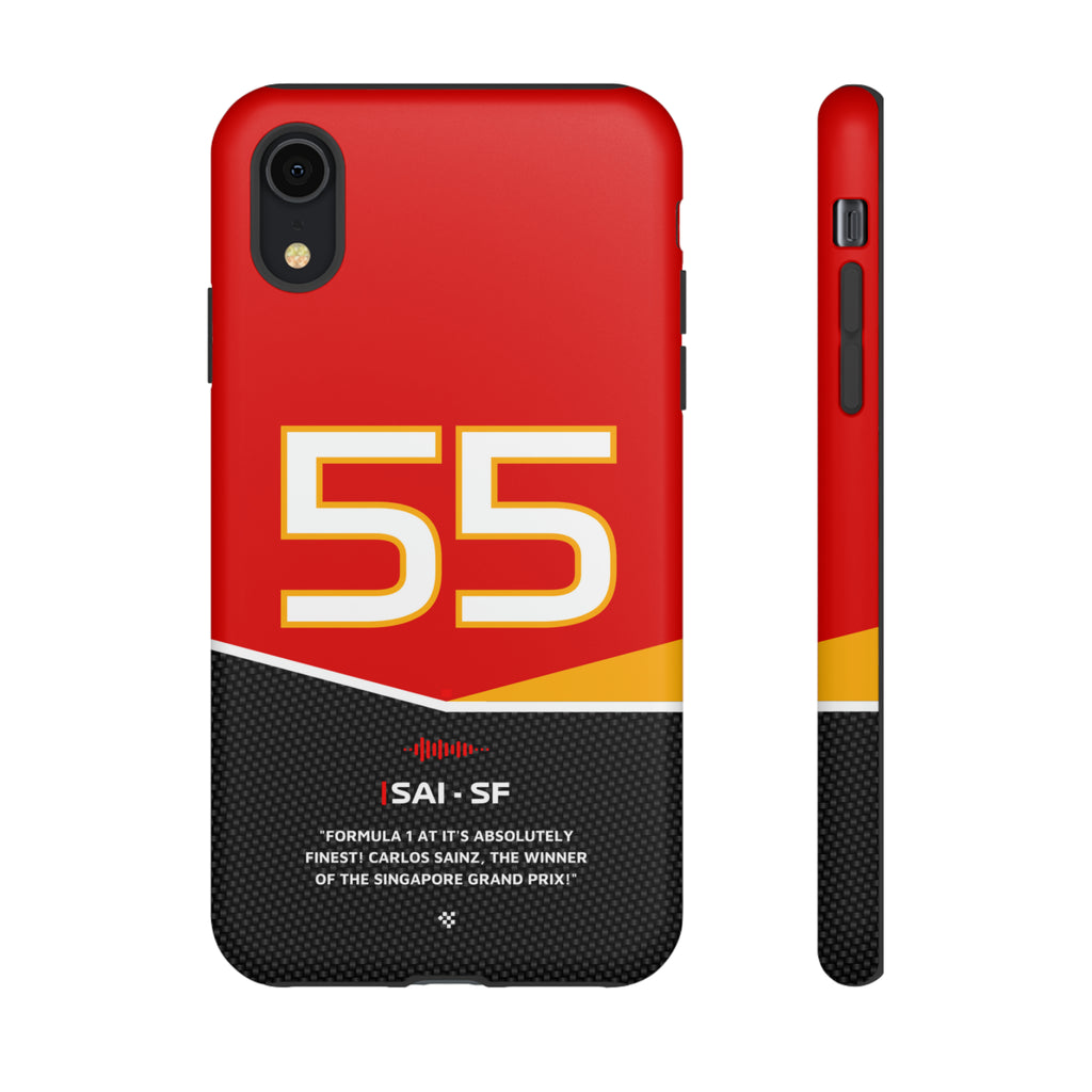 Carlos Sainz F1 Car Phone Case 2024 - NEVERLESS