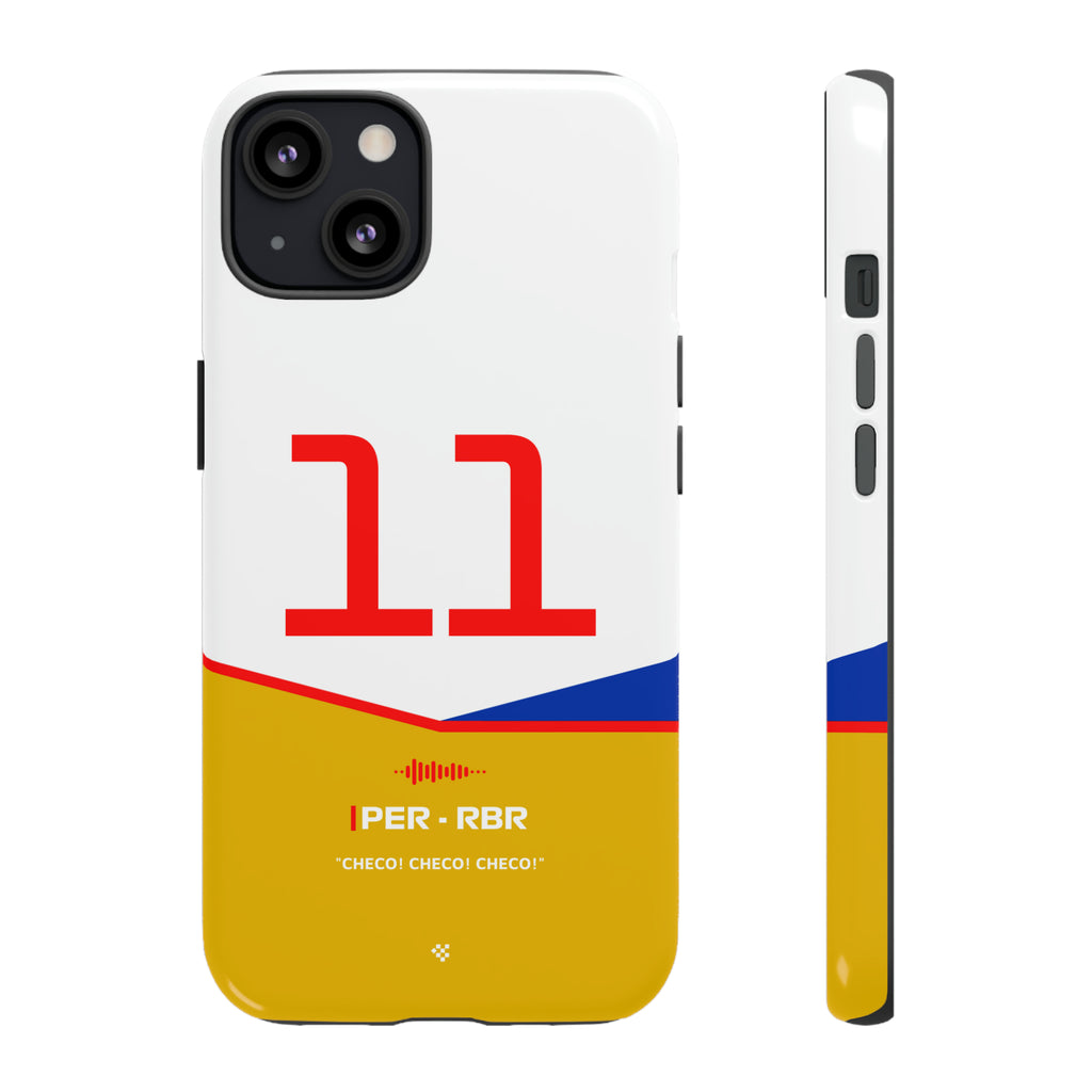 Sergio Perez F1 Helmet Phone Case 2024 - NEVERLESS