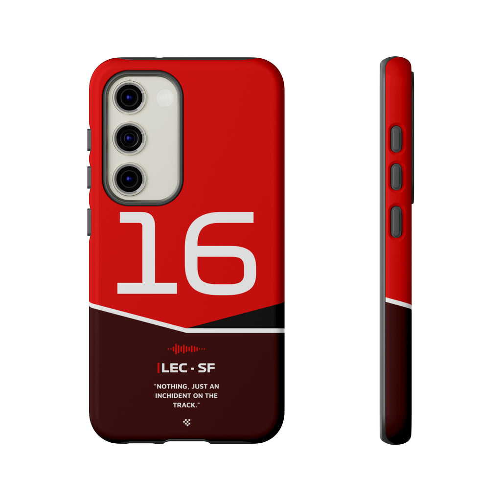 Charles Leclerc F1 Helmet Phone Case 2024 - NEVERLESS