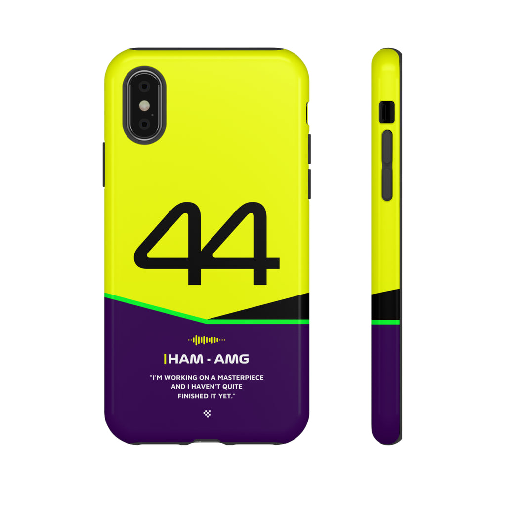 Lewis Hamilton F1 Helmet Phone Case 2024 - NEVERLESS