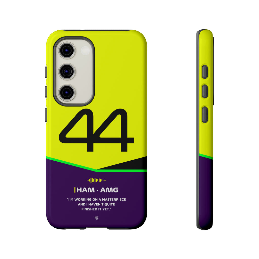 Lewis Hamilton F1 Helmet Phone Case 2024 - NEVERLESS