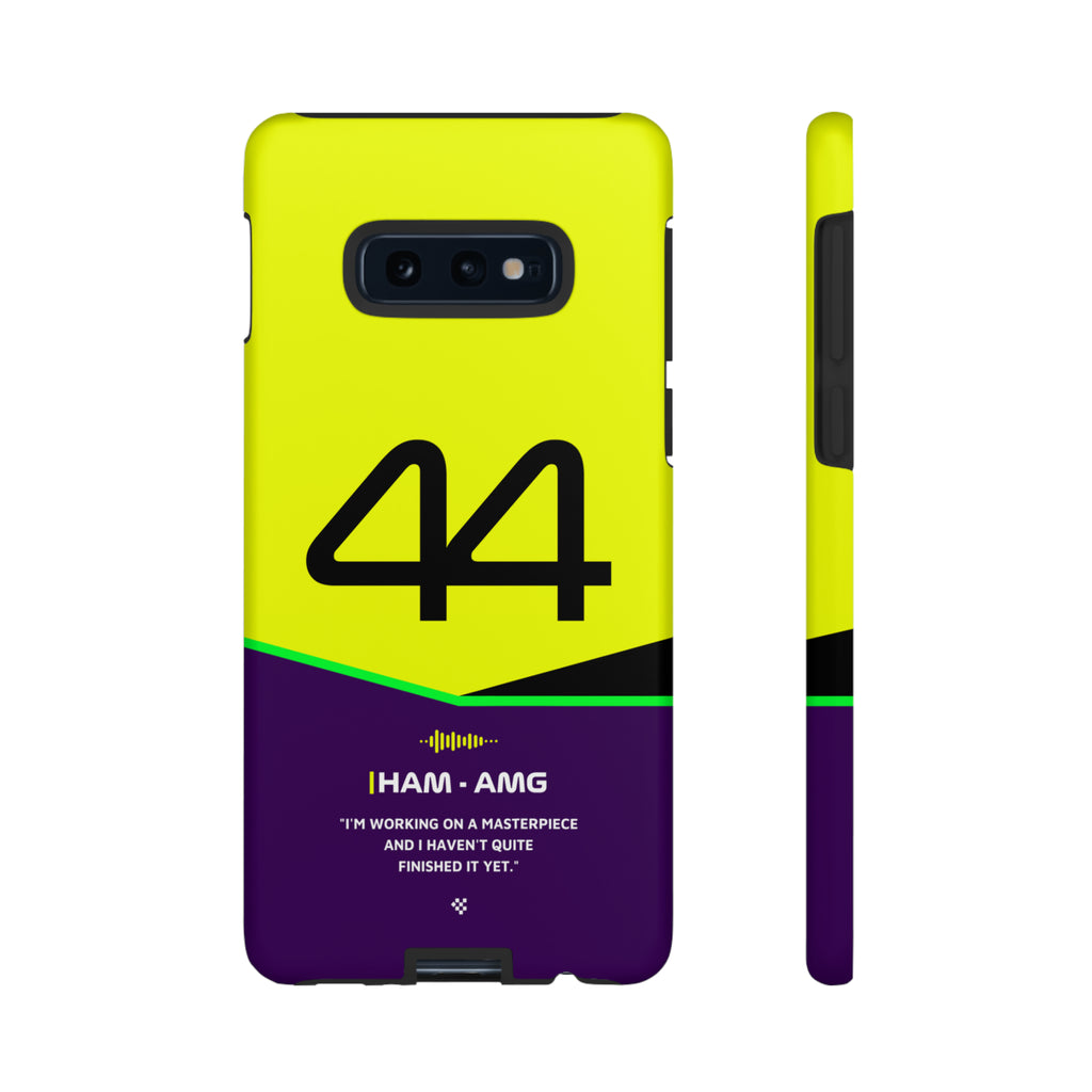 Lewis Hamilton F1 Helmet Phone Case 2024 - NEVERLESS