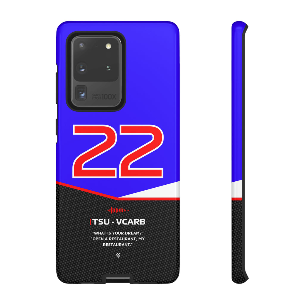 Yuki Tsunoda F1 Car Phone Case 2024 - NEVERLESS