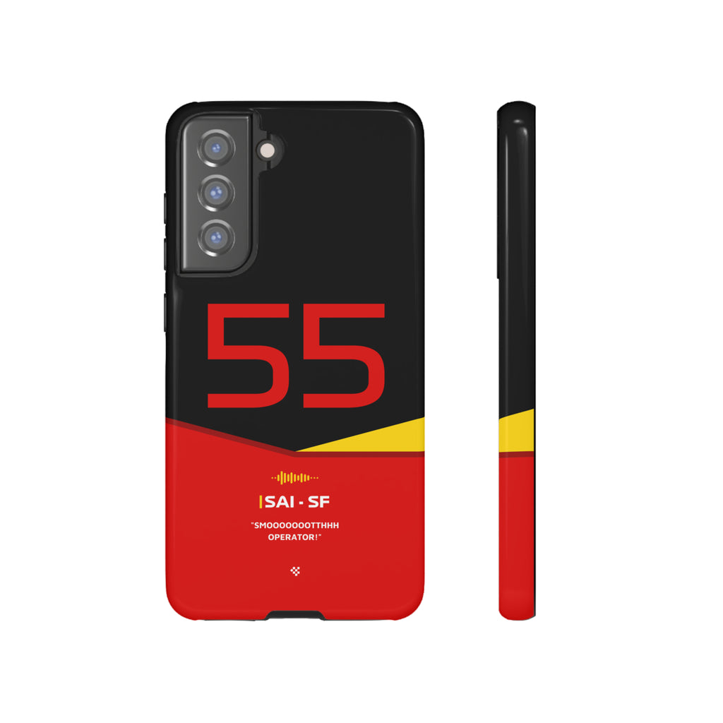 Carlos Sainz F1 Helmet Phone Case 2024 - NEVERLESS