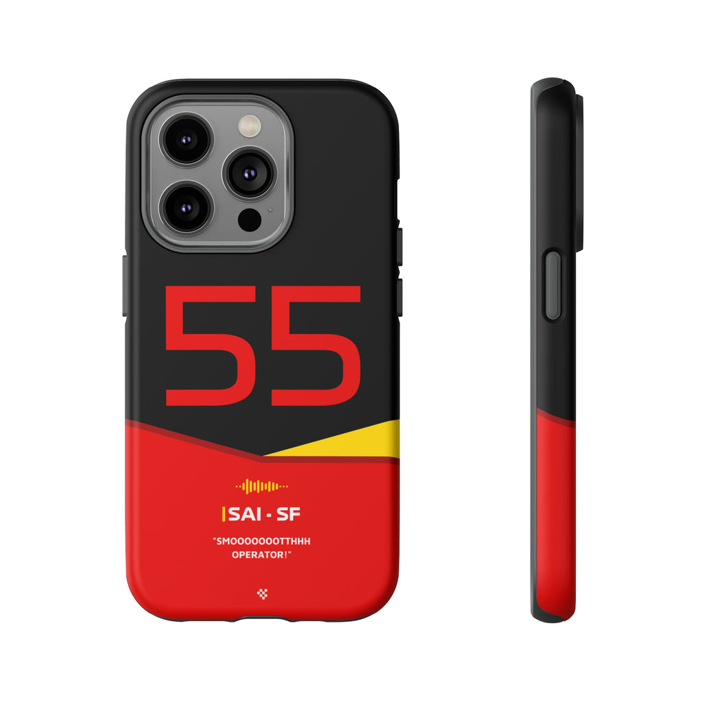 Carlos Sainz F1 Helmet Phone Case 2024 - NEVERLESS