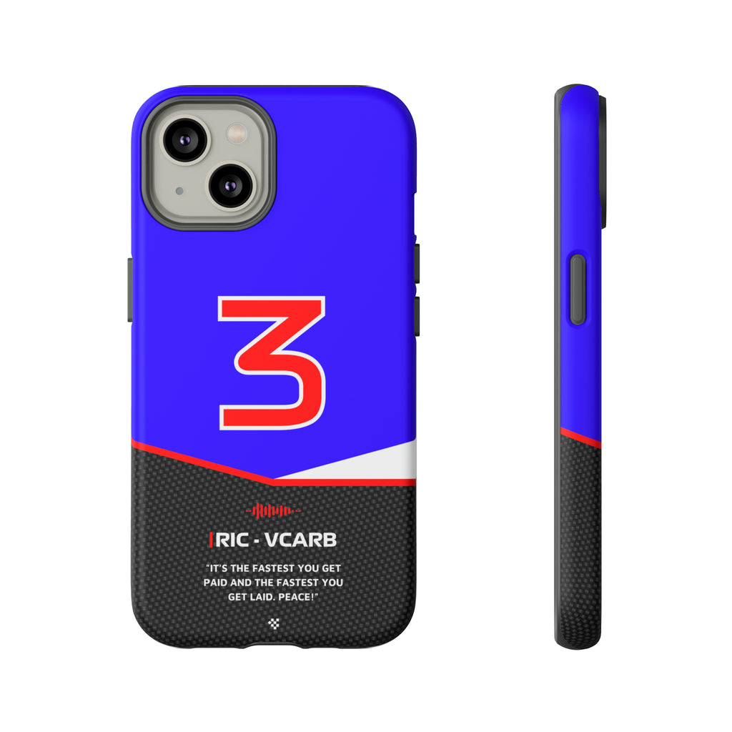 Daniel Ricciardo F1 Car Phone Case 2024 - NEVERLESS