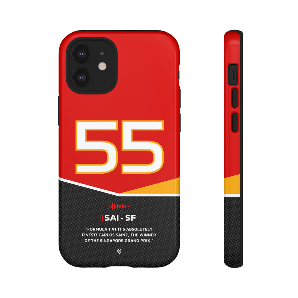 Carlos Sainz F1 Car Phone Case 2024 - NEVERLESS