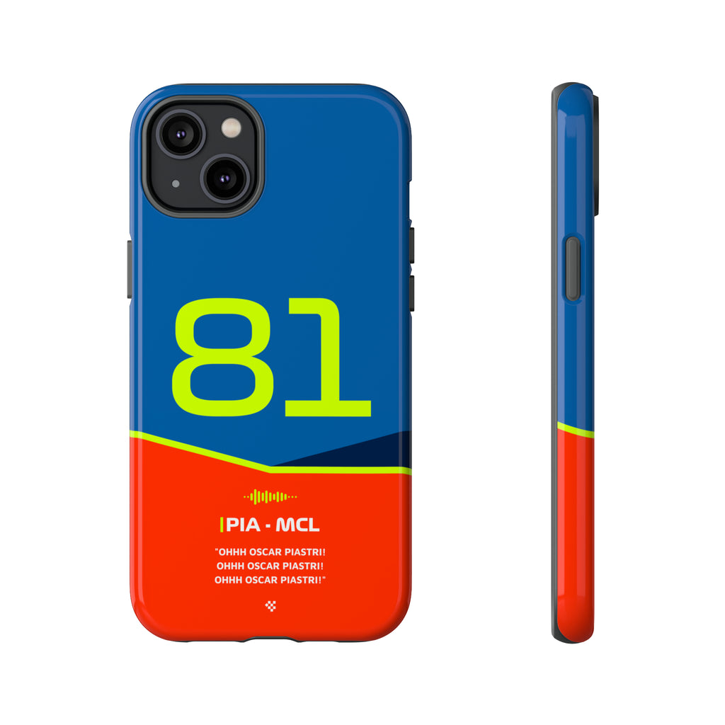 Oscar Piastri F1 Helmet Phone Case 2024 - NEVERLESS