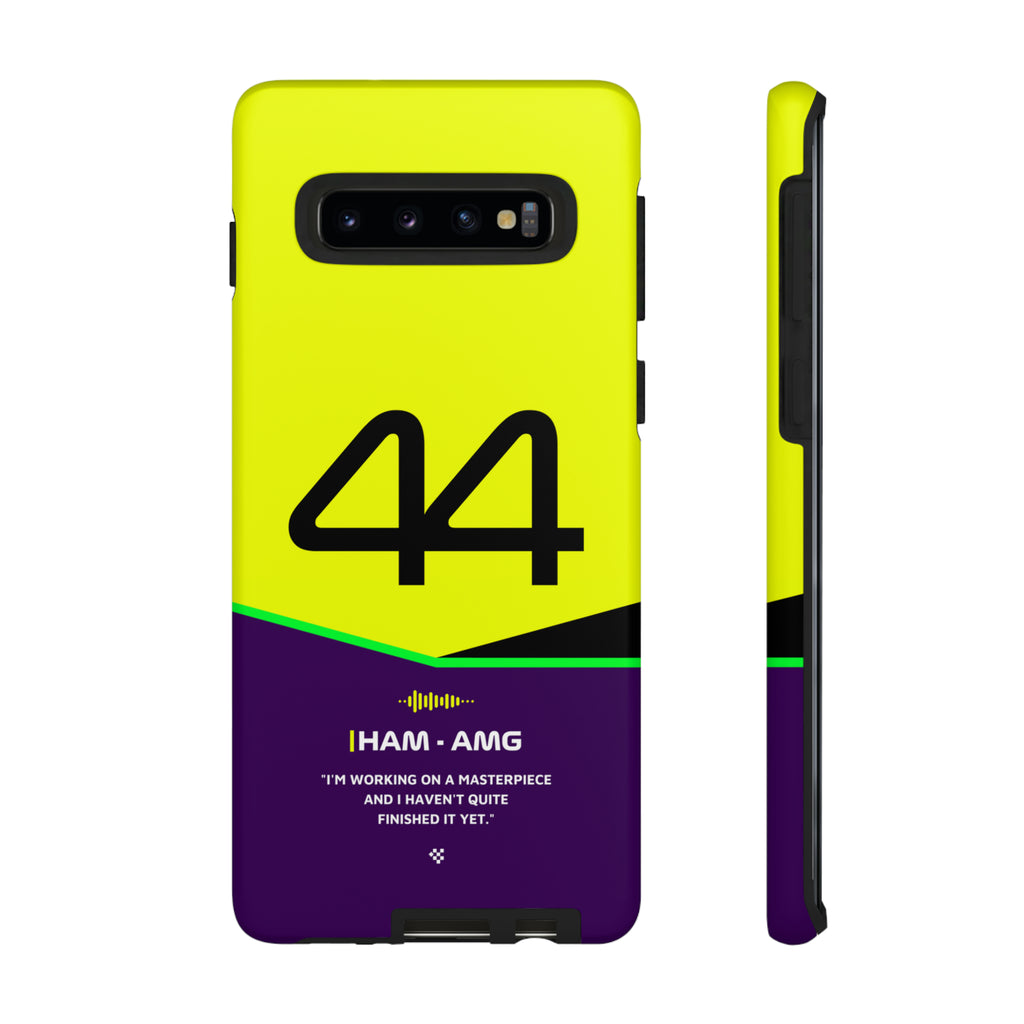 Lewis Hamilton F1 Helmet Phone Case 2024 - NEVERLESS