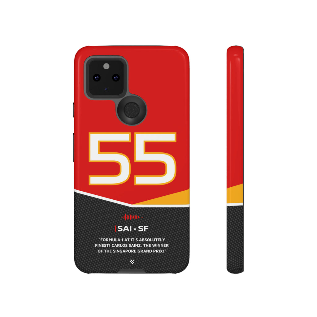 Carlos Sainz F1 Car Phone Case 2024 - NEVERLESS