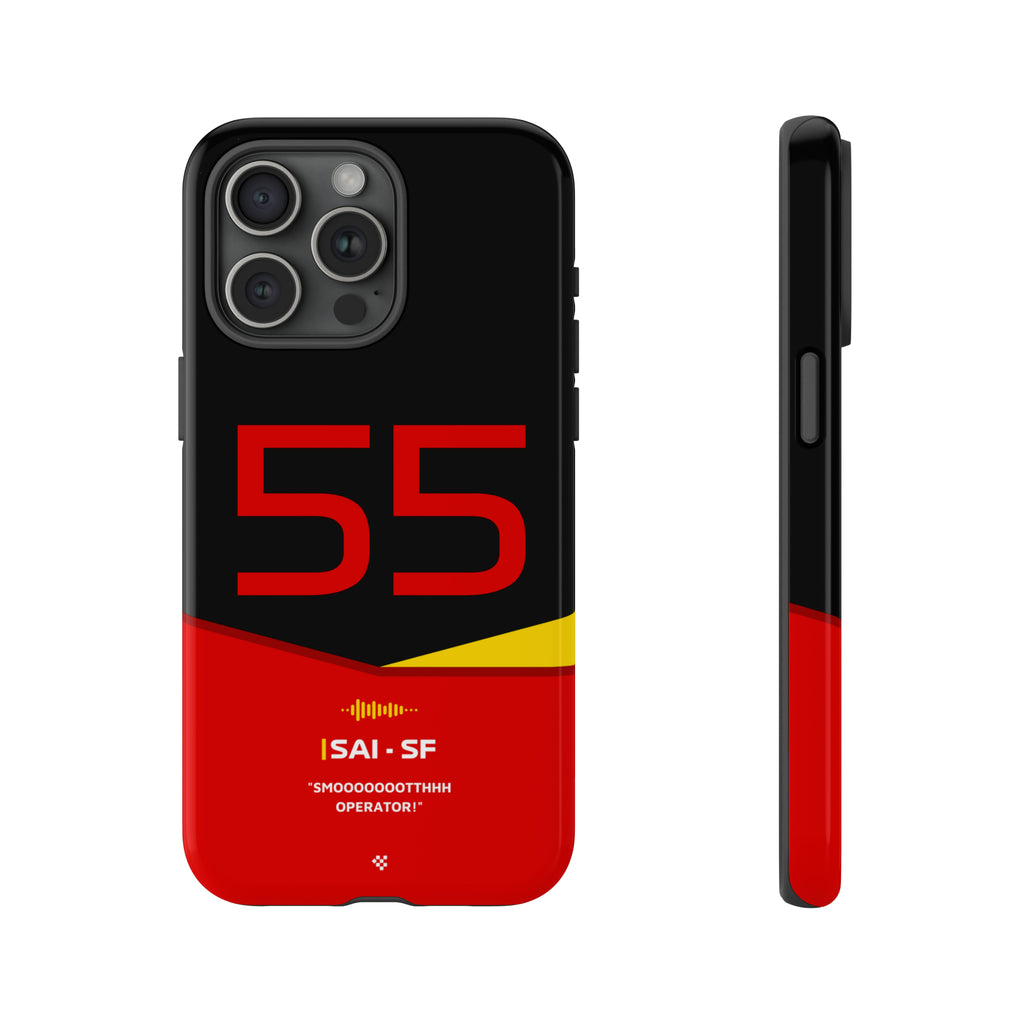 Carlos Sainz F1 Helmet Phone Case 2024 - NEVERLESS
