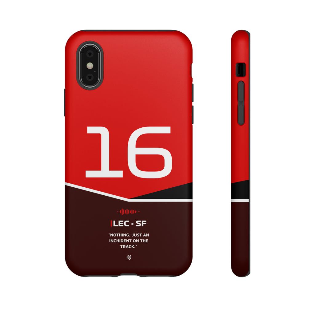 Charles Leclerc F1 Helmet Phone Case 2024 - NEVERLESS