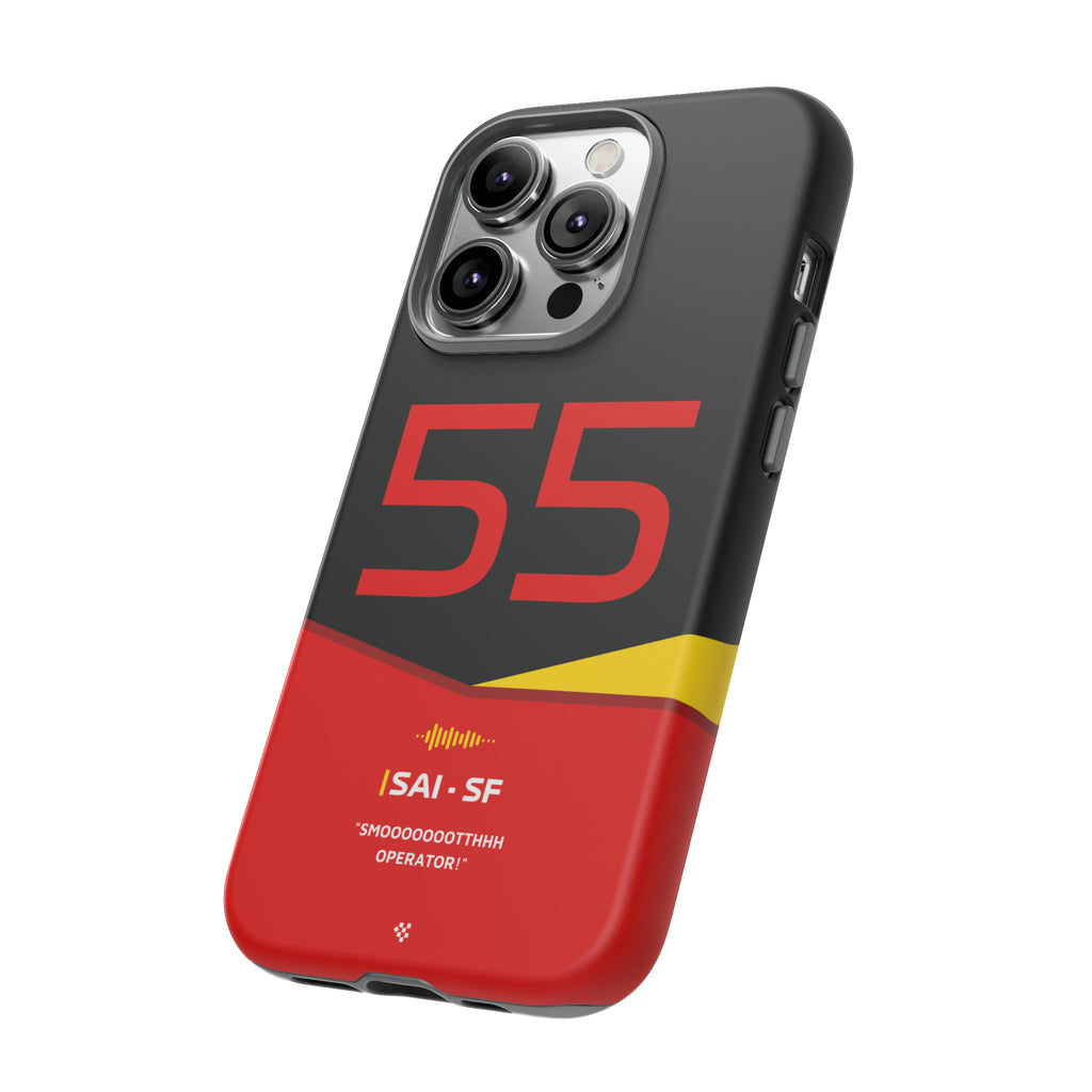 Carlos Sainz F1 Helmet Phone Case 2024 - NEVERLESS