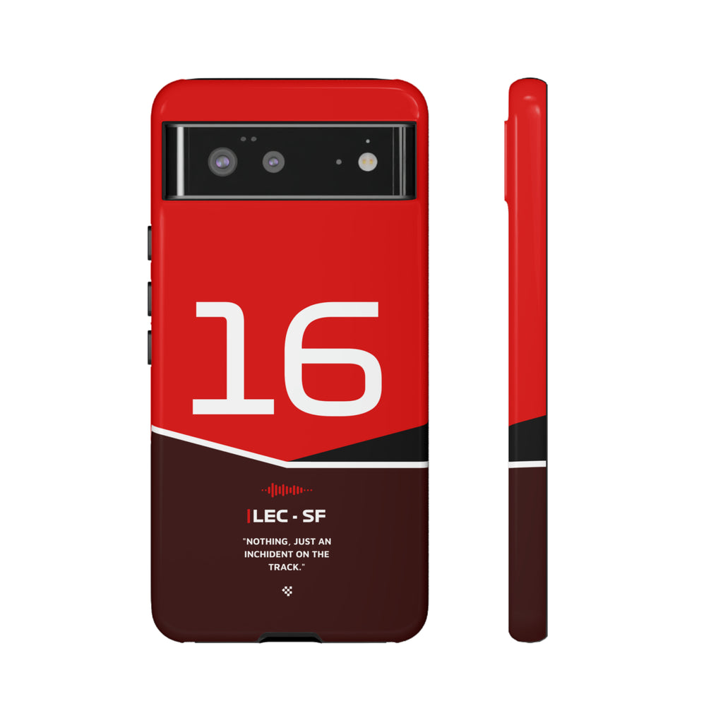 Charles Leclerc F1 Helmet Phone Case 2024 - NEVERLESS