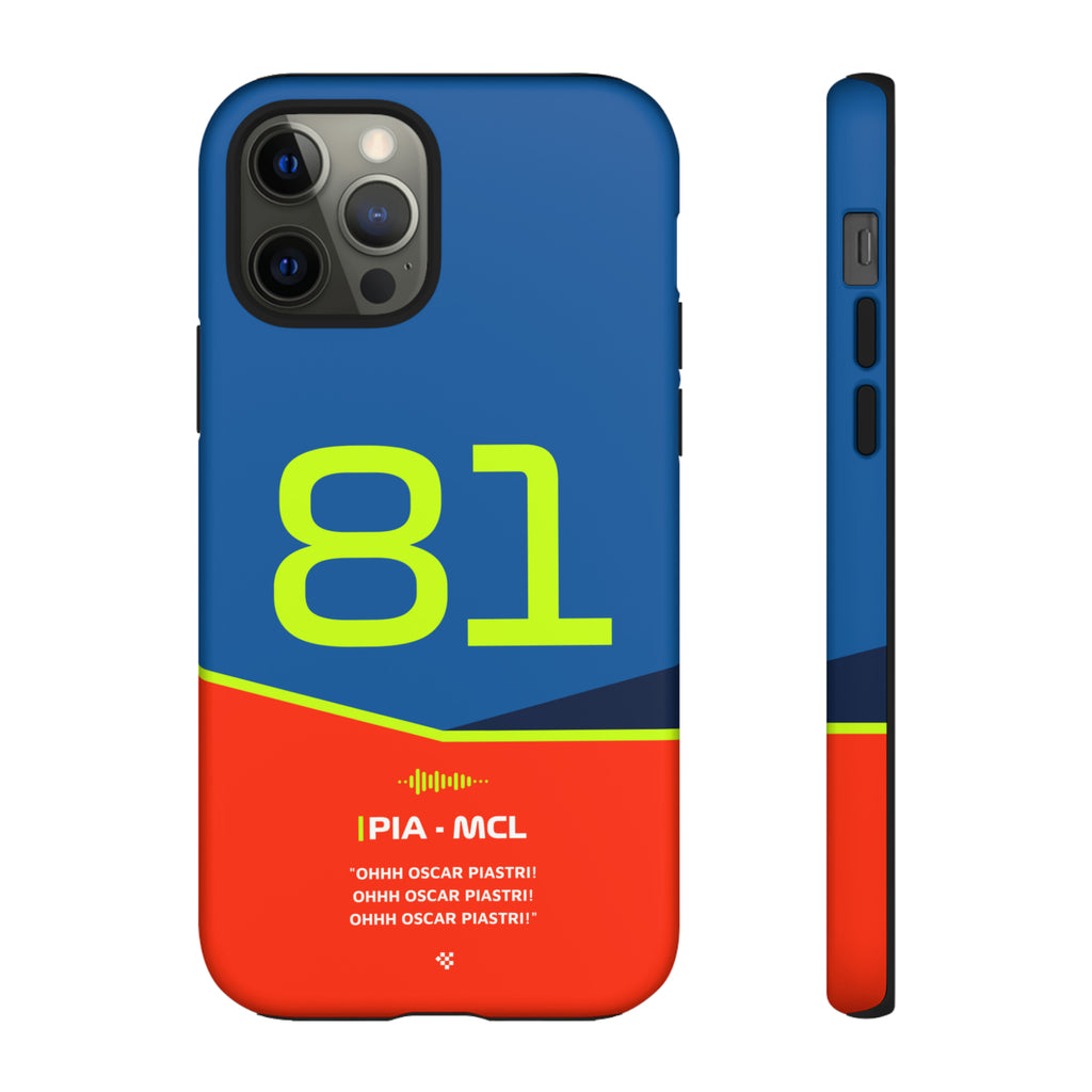 Oscar Piastri F1 Helmet Phone Case 2024 - NEVERLESS