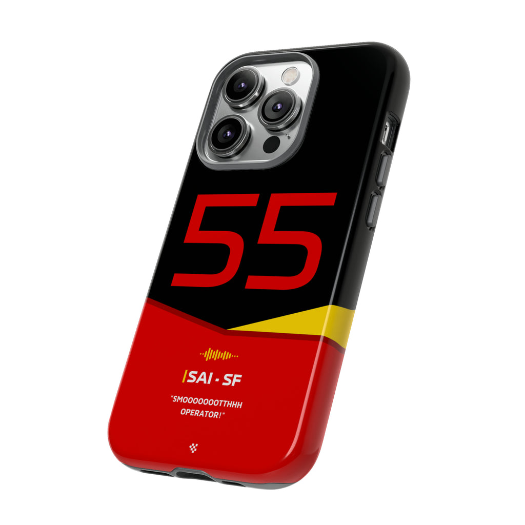 Carlos Sainz F1 Helmet Phone Case 2024 - NEVERLESS