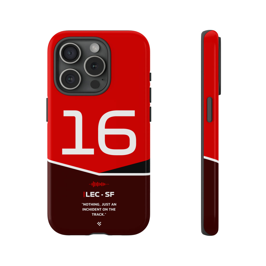 Charles Leclerc F1 Helmet Phone Case 2024 - NEVERLESS