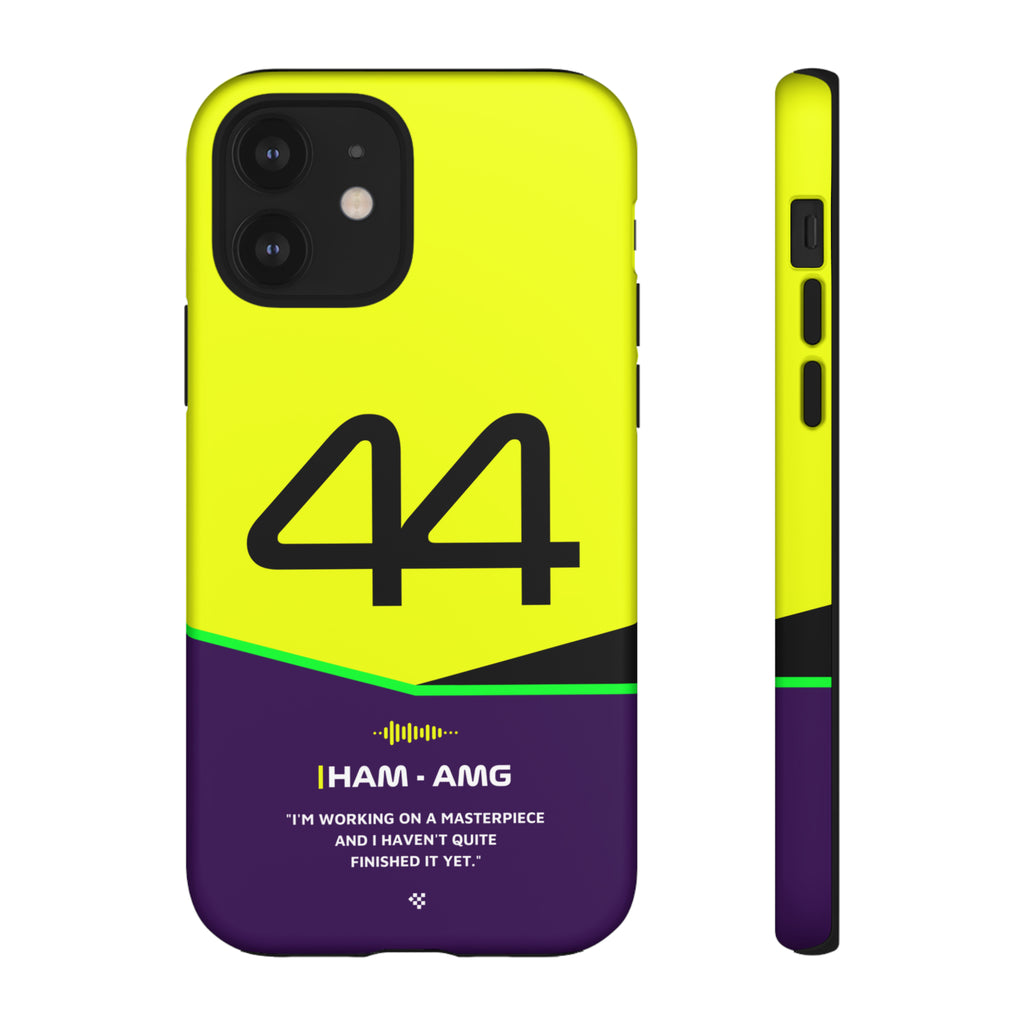 Lewis Hamilton F1 Helmet Phone Case 2024 - NEVERLESS