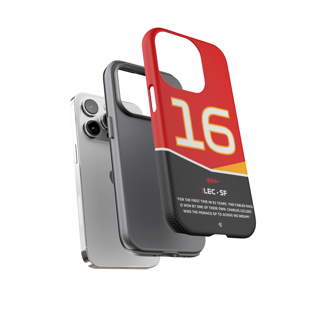 Charles Leclerc F1 Car Phone Case 2024