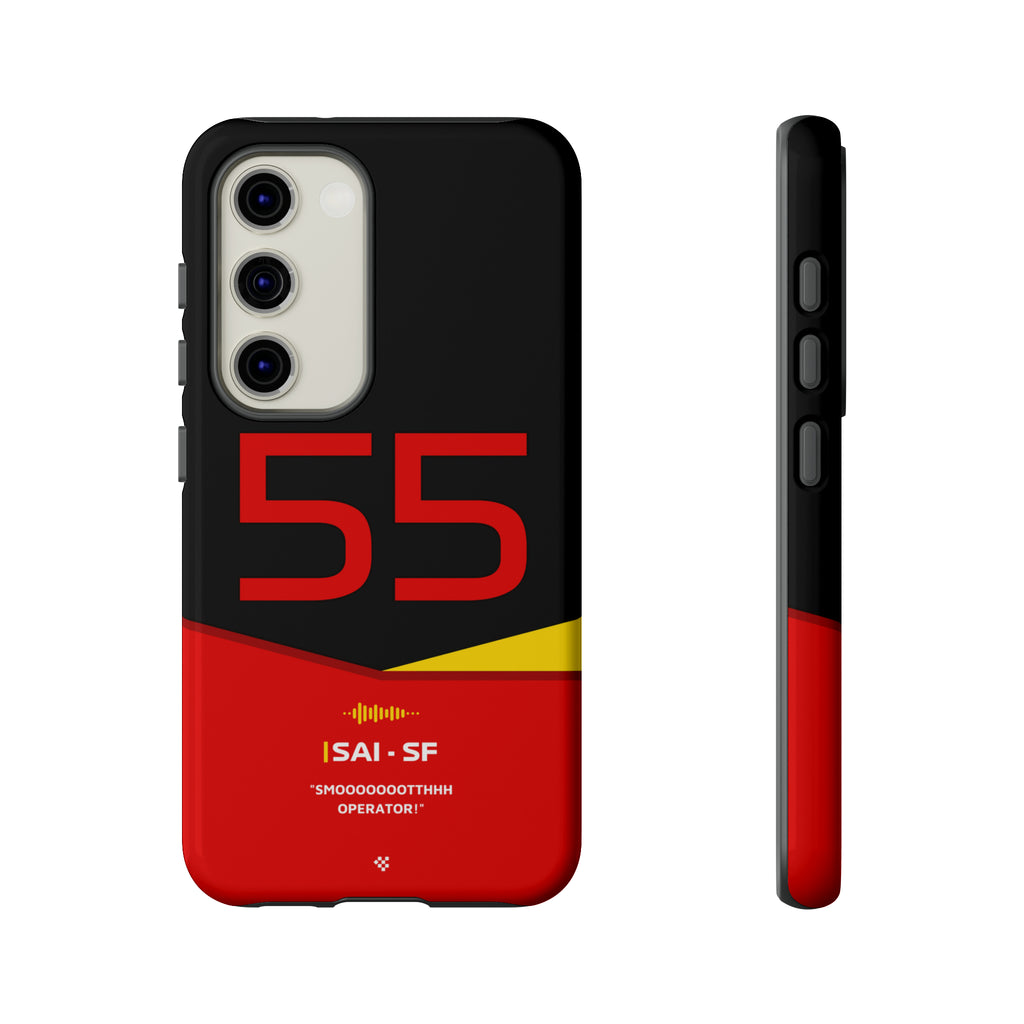 Carlos Sainz F1 Helmet Phone Case 2024 - NEVERLESS