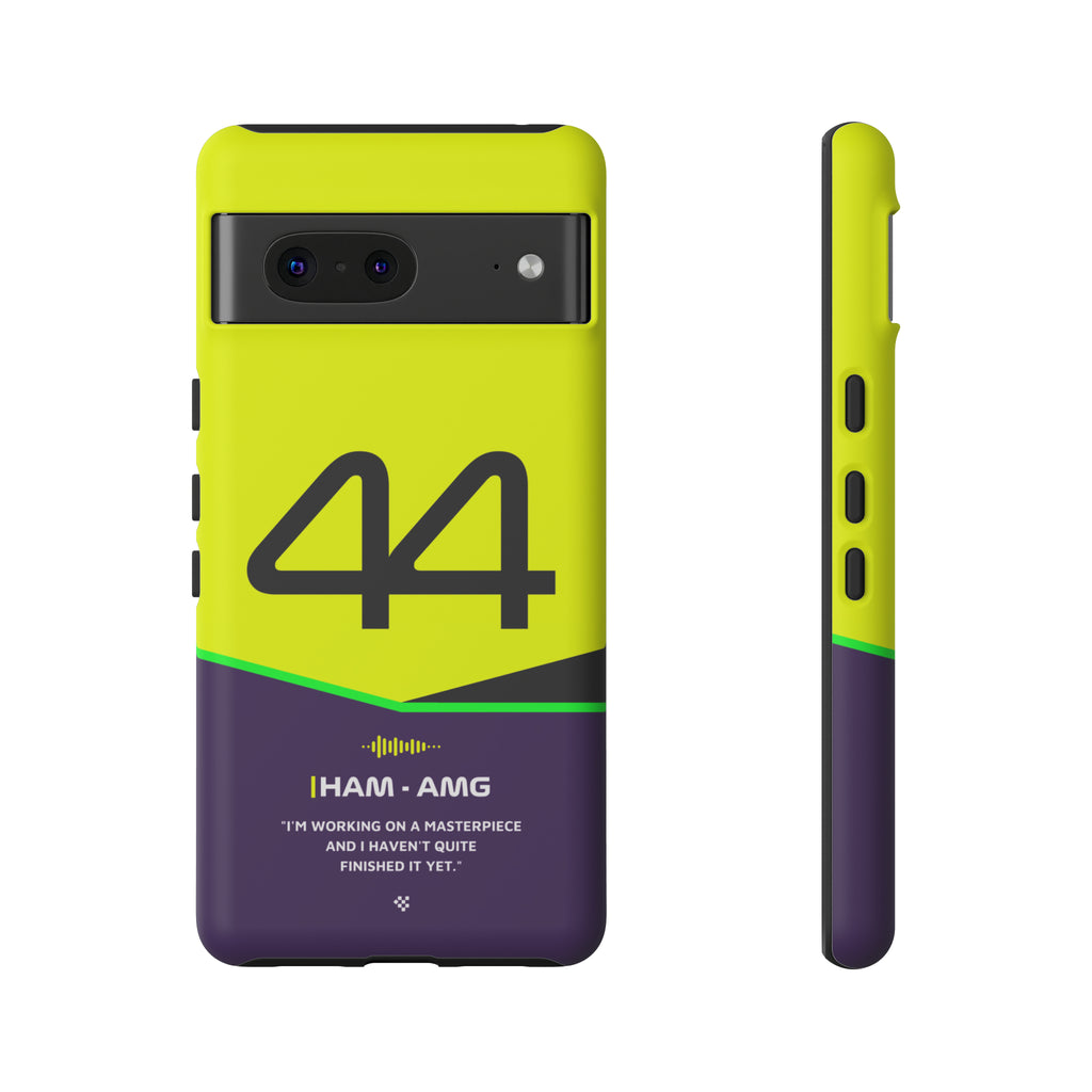 Lewis Hamilton F1 Helmet Phone Case 2024 - NEVERLESS