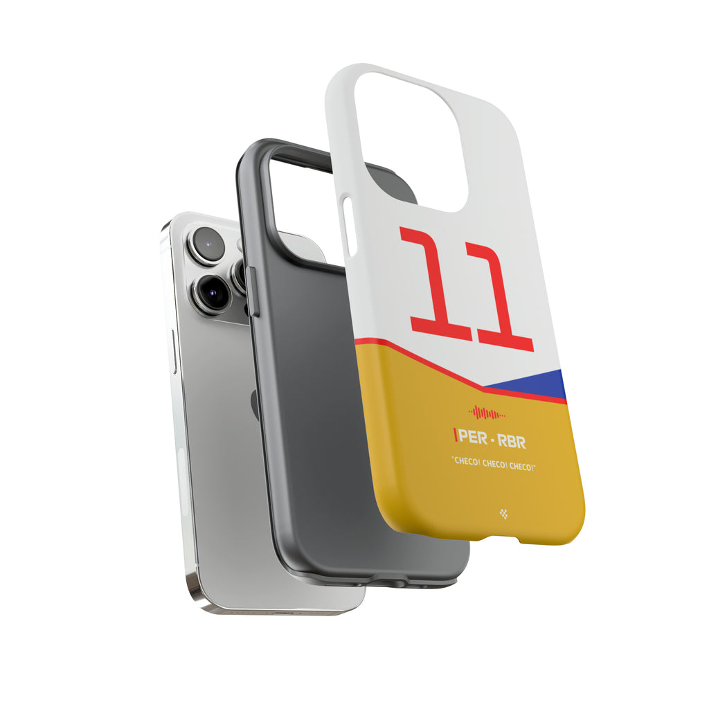 Sergio Perez F1 Helmet Phone Case 2024 - NEVERLESS