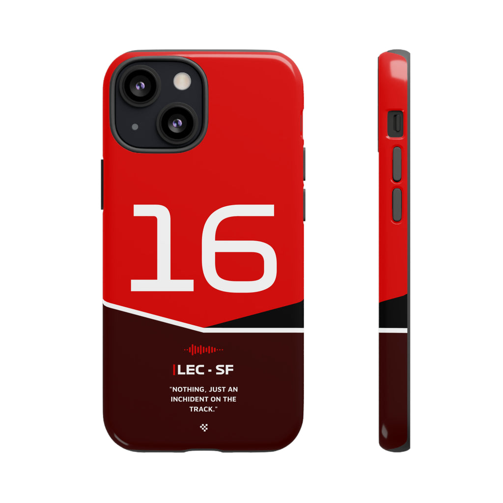 Charles Leclerc F1 Helmet Phone Case 2024 - NEVERLESS