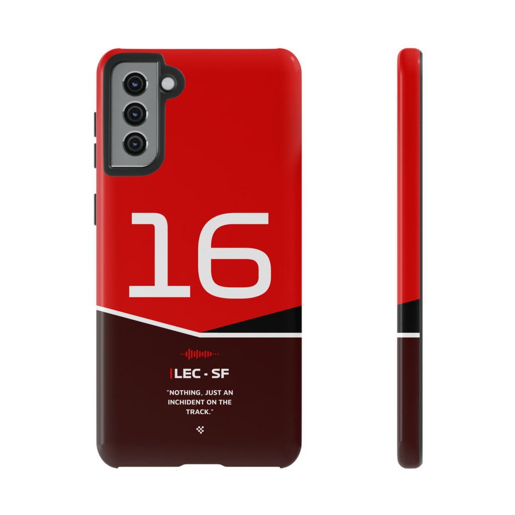 Charles Leclerc F1 Helmet Phone Case 2024 - NEVERLESS