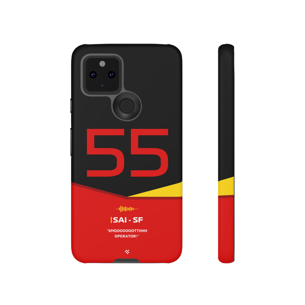 Carlos Sainz F1 Helmet Phone Case 2024 - NEVERLESS