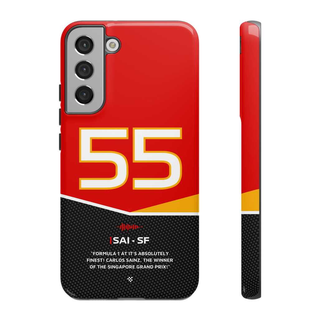 Carlos Sainz F1 Car Phone Case 2024 - NEVERLESS