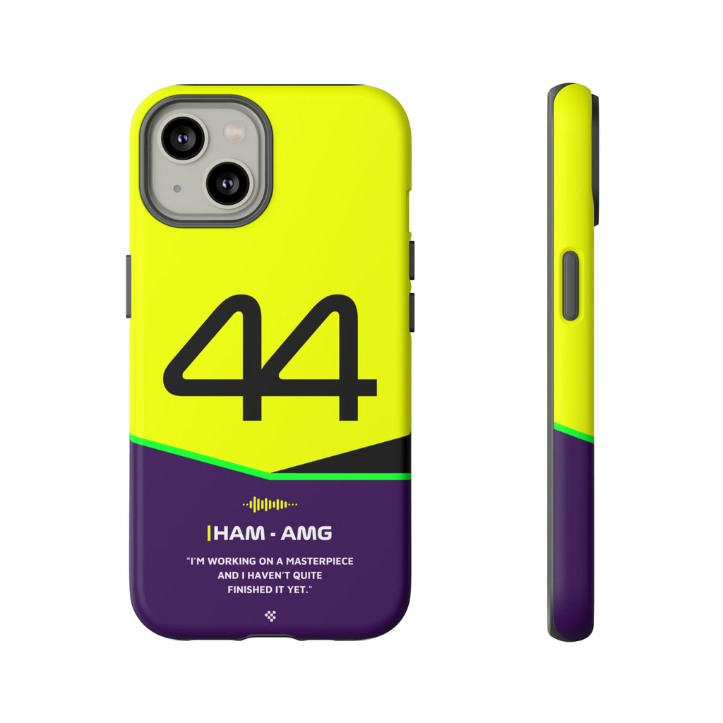Lewis Hamilton F1 Helmet Phone Case 2024 - NEVERLESS
