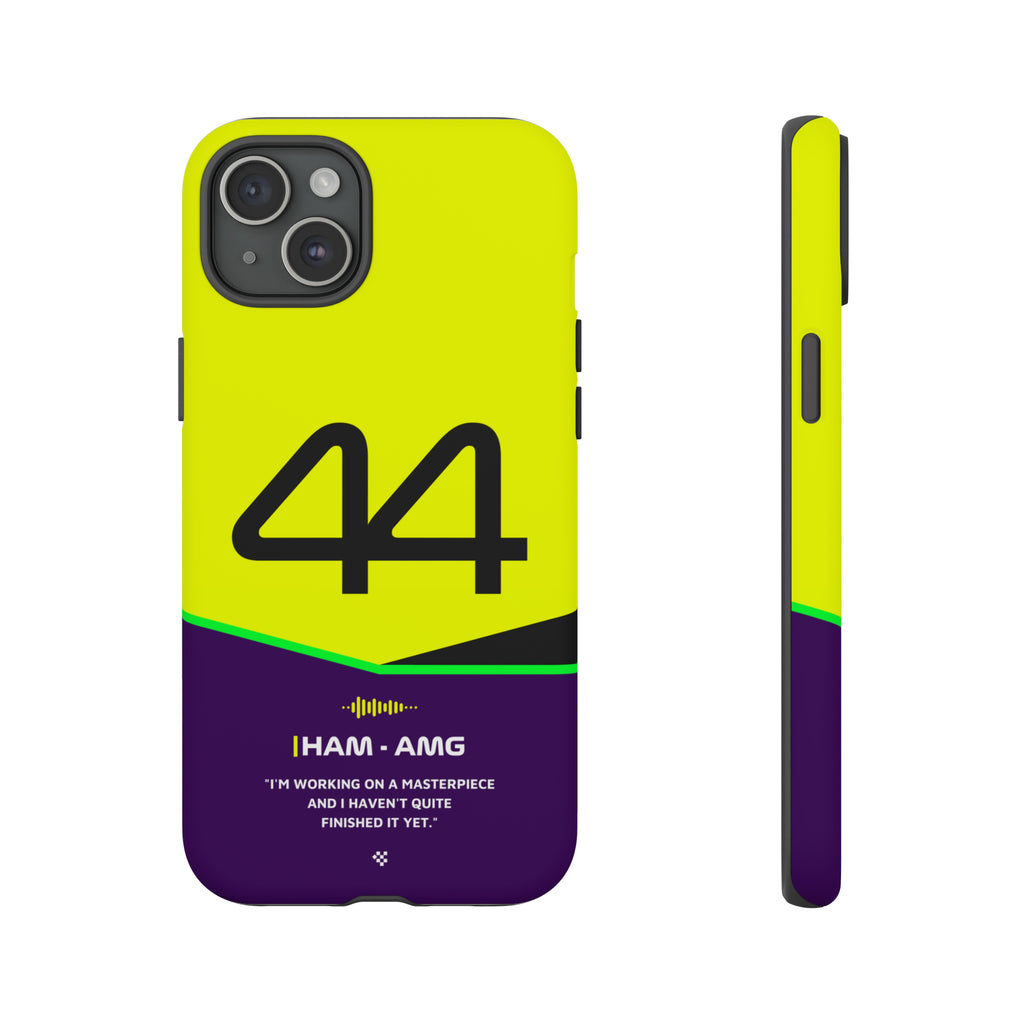 Lewis Hamilton F1 Helmet Phone Case 2024 - NEVERLESS