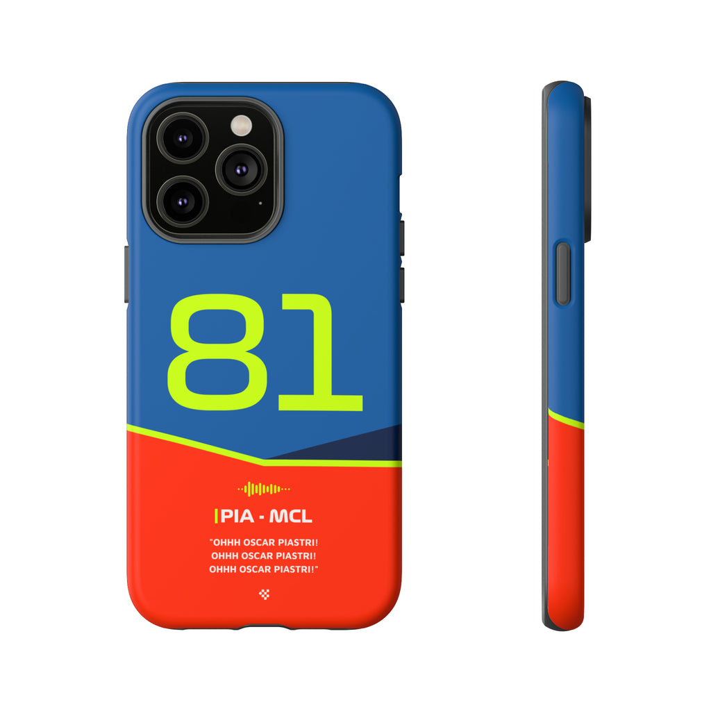 Oscar Piastri F1 Helmet Phone Case 2024 - NEVERLESS