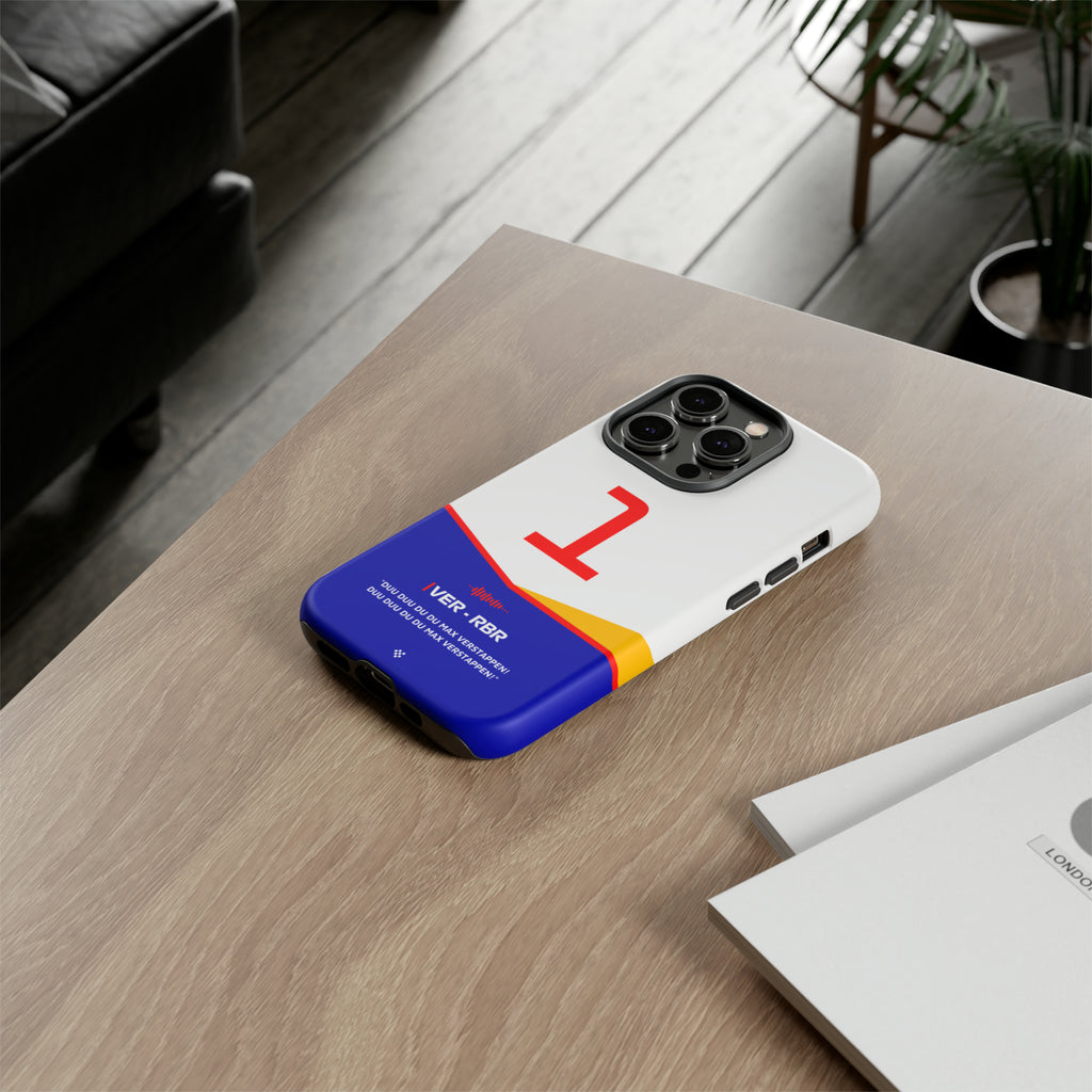 Max Verstappen F1 Helmet Phone Case 2024 - NEVERLESS