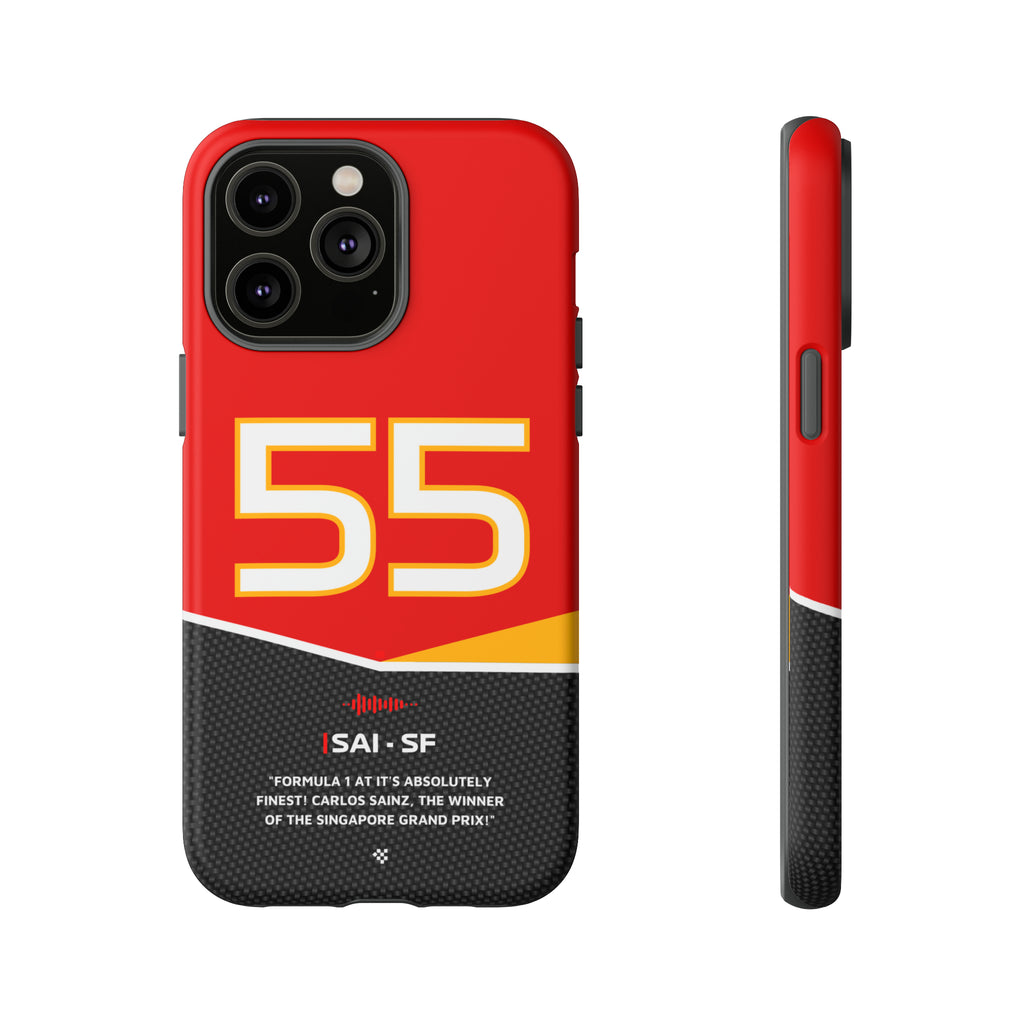 Carlos Sainz F1 Car Phone Case 2024 - NEVERLESS