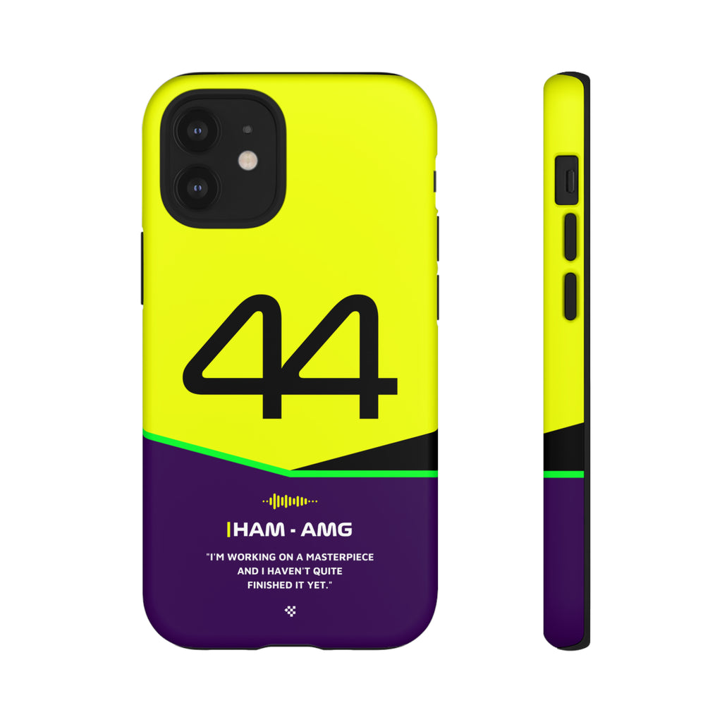 Lewis Hamilton F1 Helmet Phone Case 2024 - NEVERLESS