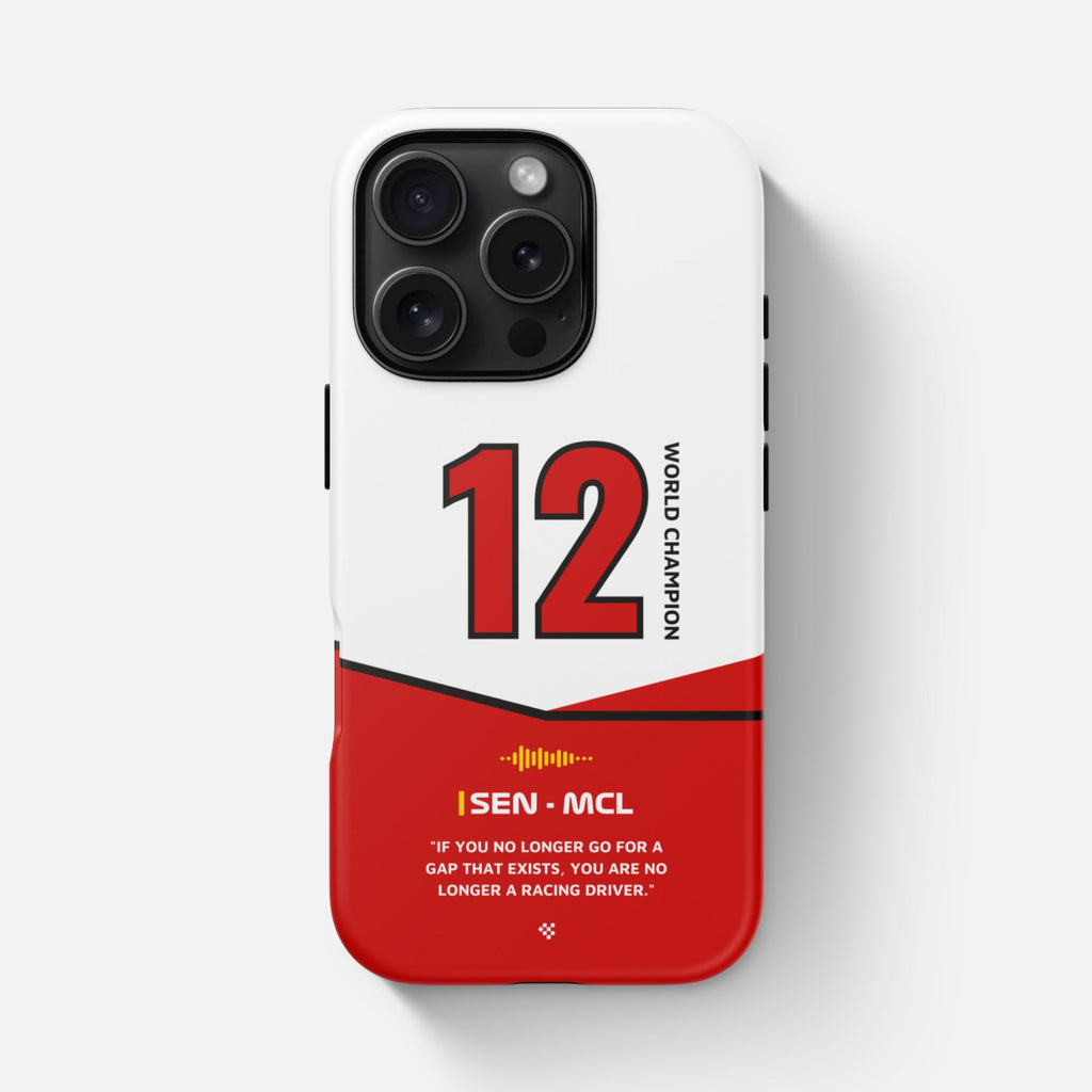 Ayrton Senna F1 Legend Phone Case