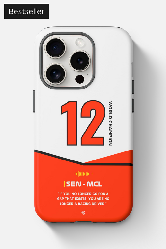 Ayrton Senna F1 Legend Phone Case