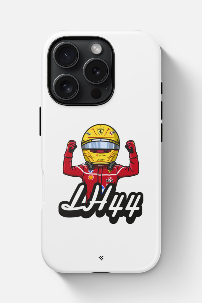 Lewis Hamilton Chinese Sprint Win Icon 44 Phone Case with a unique illustration of Lewis Hamilton - perfect phone case for Formula 1 and Lewis Hamilton fans
