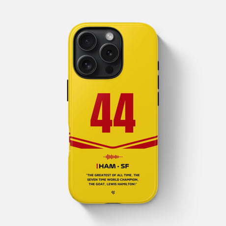 Lewis Hamilton F1 2025 Helmet Phone Case
