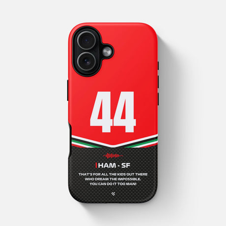 Red Lewis Hamilton F1 2026 Team Phone Case