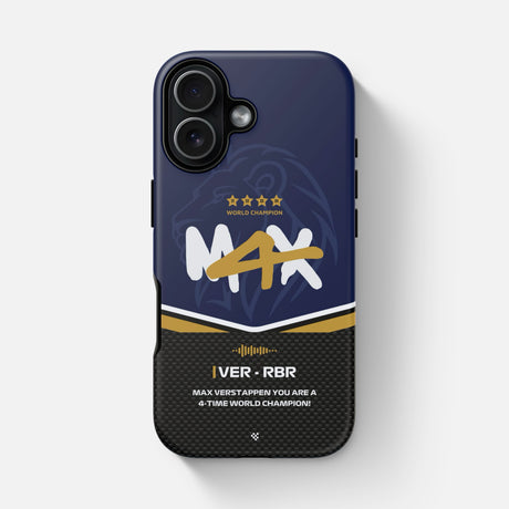 M4X Verstappen World Champion phone case front view