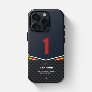 Max Verstappen F1 2025 Team Phone Case