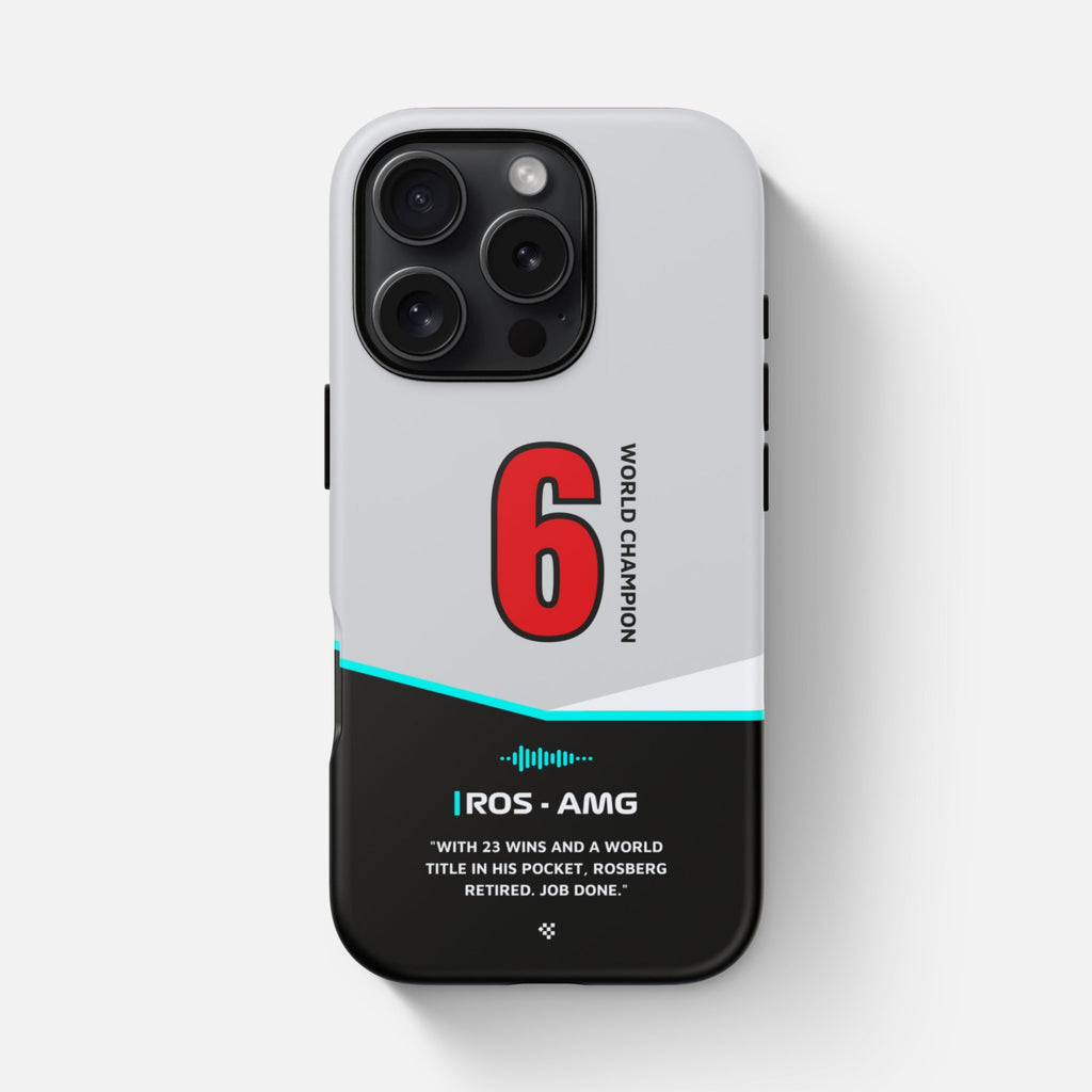 Nico Rosberg F1 Legend Phone Case